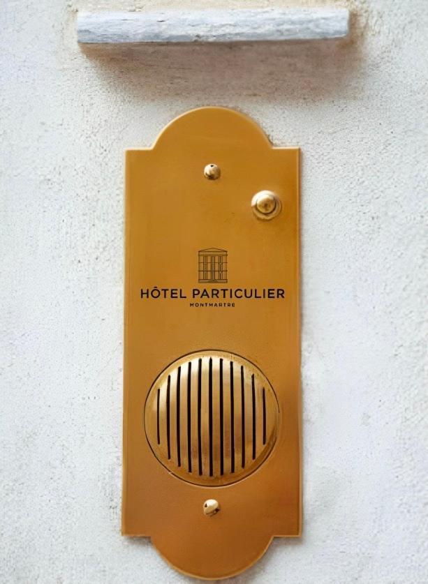 Hotel Particulier Montmartre París Exterior foto